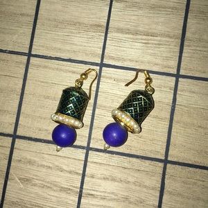 IMPORTED FROM INDIA Bell shaped earrings